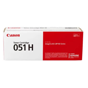 2550 Canon 051H High Yield LaserJet Toner Cartridge - Black