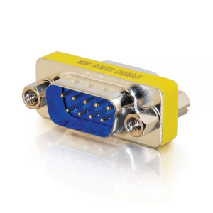 0585 DB9 Slimline Gender Changer Male to Male